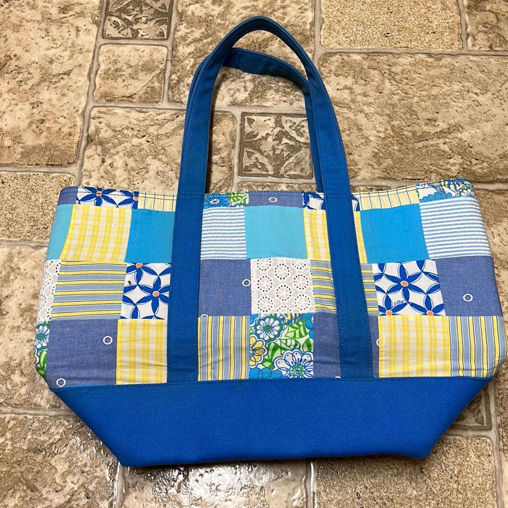 Lilly Pulitzer Patchwork Tote - image 2